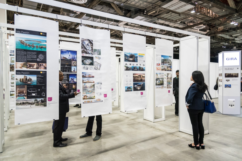 Allestimento della mostra, WAF 2015