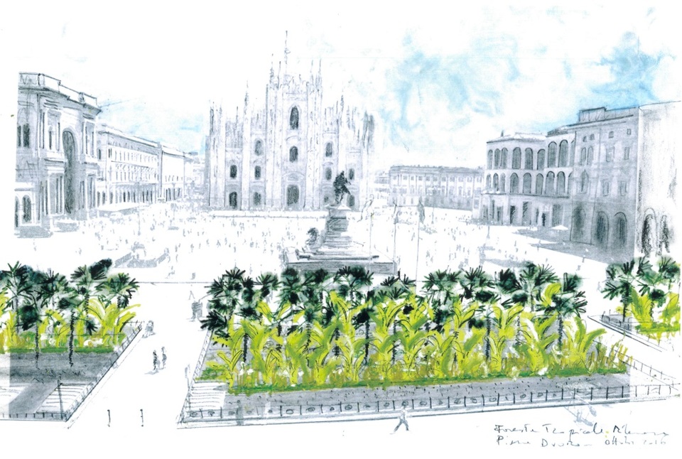 Occidentali’s green: come cambia il verde a Milano (oltre le palme in piazza Duomo)