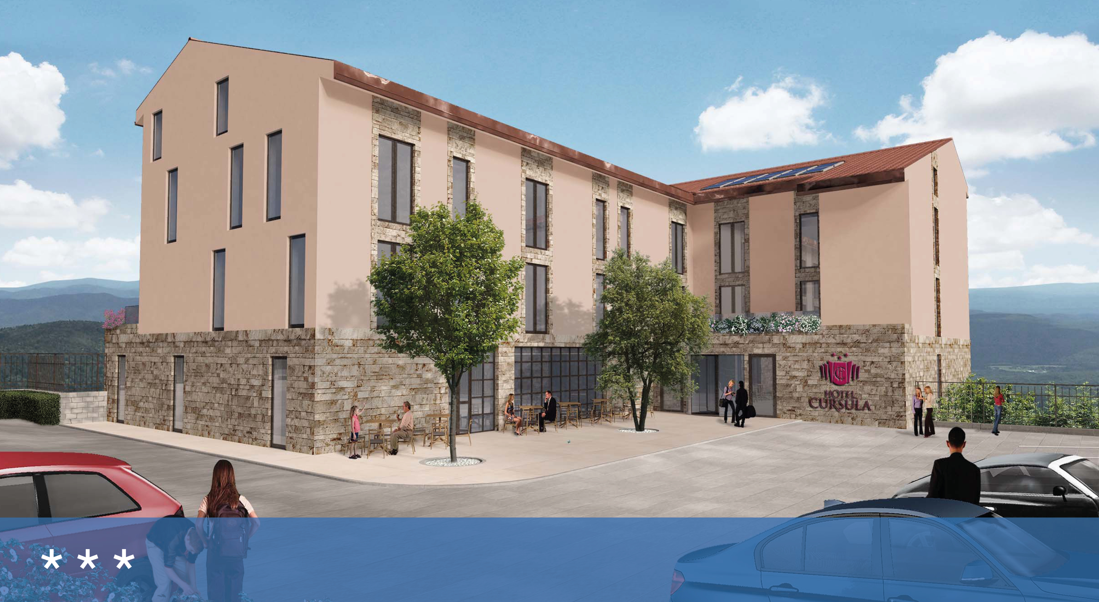Hotel con vista sulla Valnerina che vuol cancellare il sisma