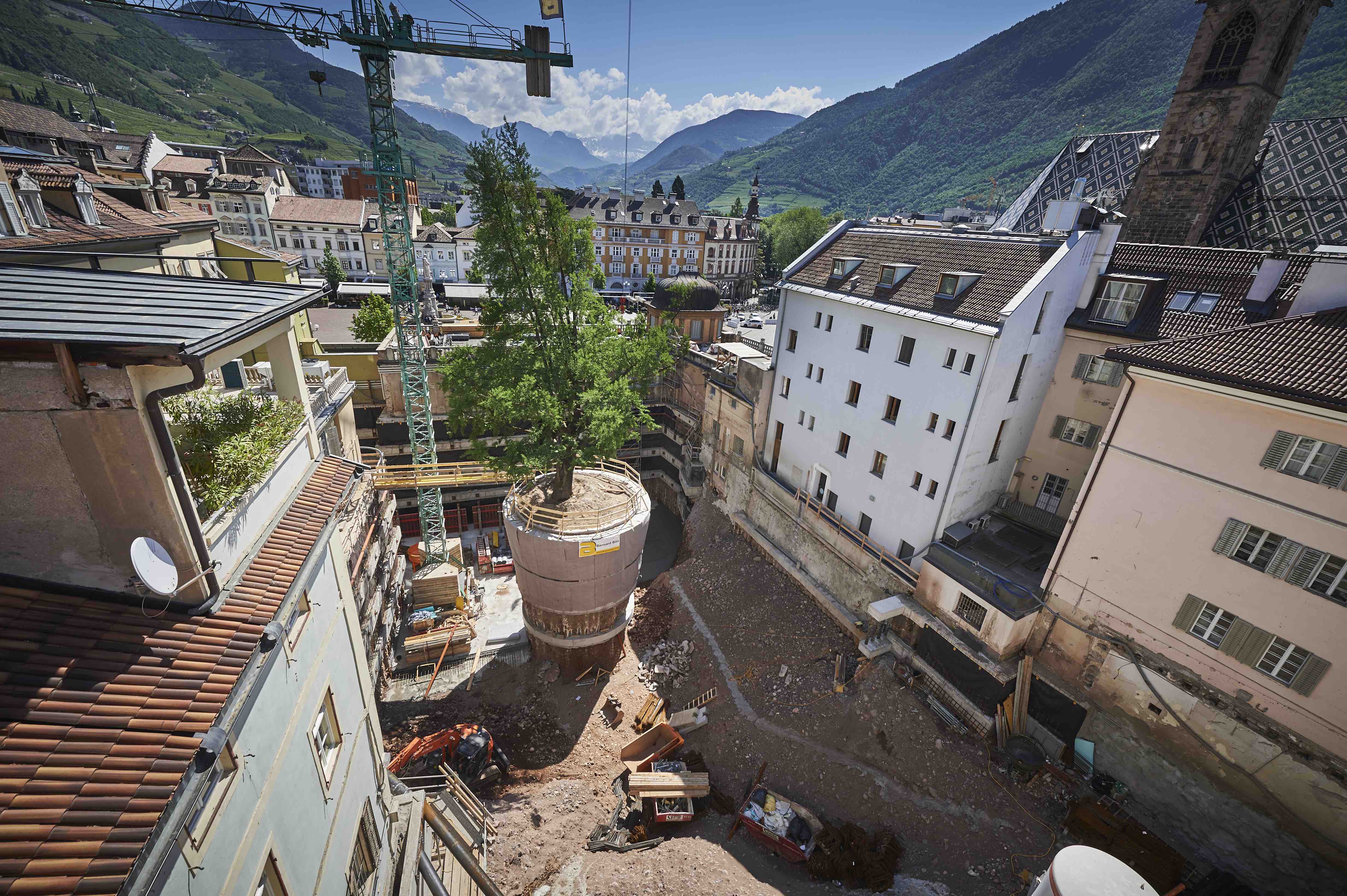 Palais Campofranco: ferve il cantiere intorno al vaso da Guinness