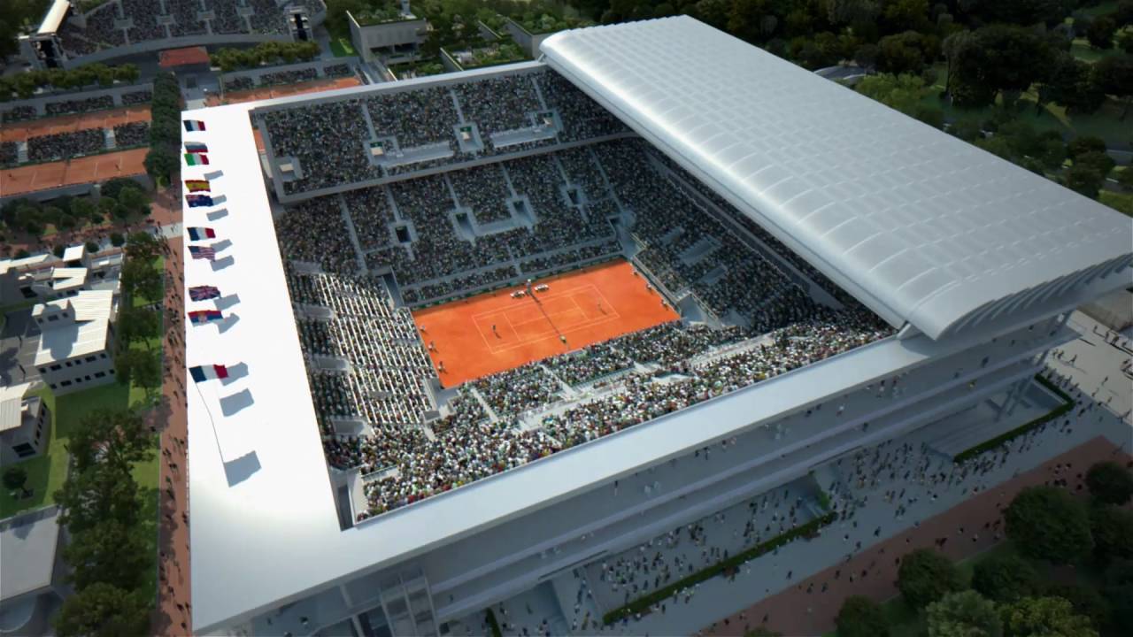 Il nuovo centrale del Roland Garros, una perla dell’architettura sportiva