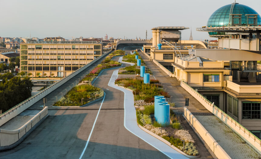 Ex Fiat Lingotto a Torino: invasione di pista!