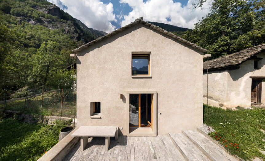 Fare paesaggio (alpino) con segni minimi