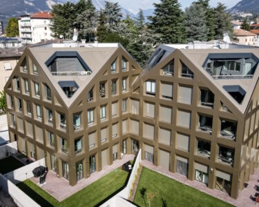 Trento: un involucro scultoreo per la residenza Gorizia 30