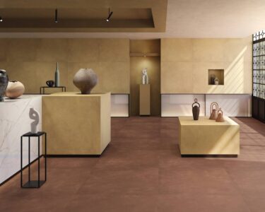 Plate: fascino metallico per la nuova serie di Ceramiche Keope