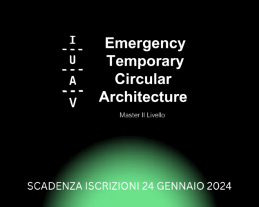 Allo IUAV l’attenzione alla progettazione temporanea ed etica