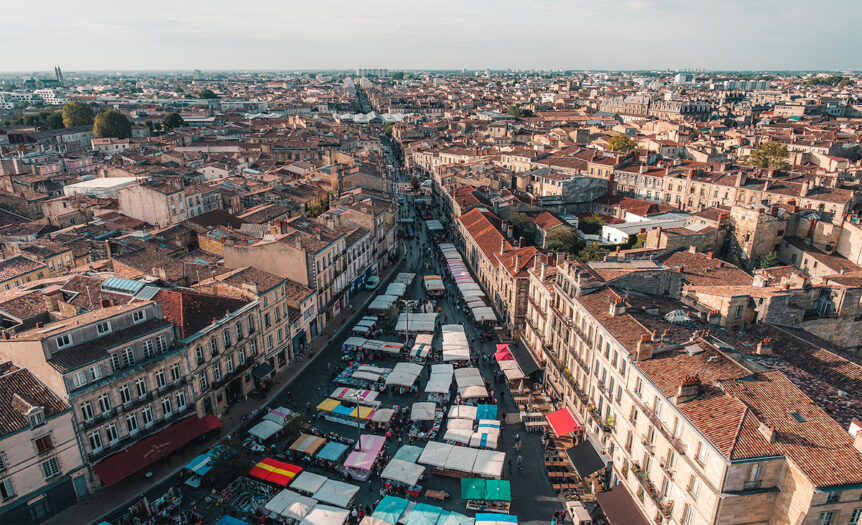 Ritratti di città. Dal cielo sopra Bordeaux