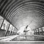La piscina dell’Accademia navale di Livorno