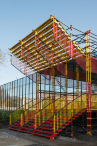 Atelier Jean Nouvel (con MDW Architecture), ingresso dell'Atomium Museum Art & Design (Copyright : ADAM - Christophe Licoppe / Befocus)