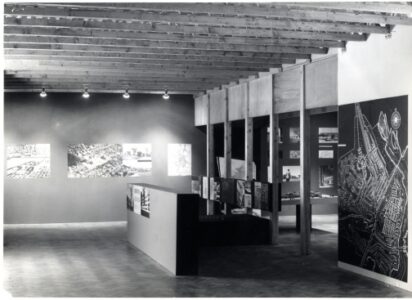 Sottosezione Il Quartiere dal 1930 ad oggi. Progetto dell'allestimento degli architetti Erberto Carboni, Marcello Grisotti, Agnoldomenico Pica (Bersani SergioGiornalfoto)