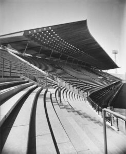 Pier Luigi e Antonio Nervi, stadio Flaminio a Roma (1956-59)
Collezione MAXXI Architettura. Archivio Pier Luigi Nervi. Courtesy Fondazione MAXXI