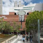 The new SFMOMA, view from Yerba Buena Gardens; photo: Jon McNeal, © Snøhetta