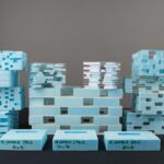 MVRDV, Apartment building Sanchinarro Madrid, sketch models, 2001-2006