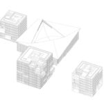 Holland Green: assonometria dell'intervento (©OMA)