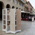 Scrigno Designed by Leonardo Fatuzzo, Giorgia Laiti, Marco Marogna, CONSORZIO TUTELA PIETRA DELLA LESSINIA (Piazza Bra, Liston)