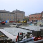 Riqualificazione Piazza Kennedy, area di cantiere (© Domenico Mollura)