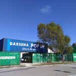 Darsena PopUp. Il portale di accesso all’area verso la città (© Domenico Mollura)