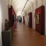 Museo Civico di Santa Caterina. Manica lunga al primo piano (Pinacoteca civica) prima del disallestimento