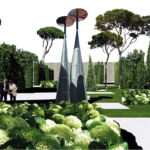 Vista interna del progetto vincitore per il Parco centrale di Prato di OBR con Michel Desvigne Paysagiste