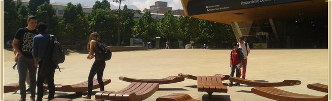Felipi Uribe, Parque de los Deseos e Casa de la Musica (foto di Luca Bullaro)