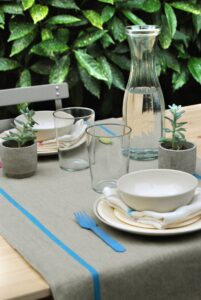 Charvet, corsia da tavola «Rainbow»