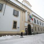 L’ingresso del Palazzo Centrale © Archivio fotografico UNIPV