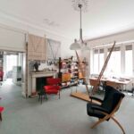 Ambienti interni dello Studio Albini, a Milano, sede della Fondazione Franco Albini (© Fondazione Franco Albini)