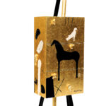 Mimmo Paladino, contenitore Gold