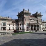 Prospetto principale del Palazzo delle Terme Berzieri di Salsomaggiore
