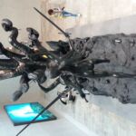 Punta della Dogana. Hidra and Kali, bronzo