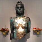 Palazzo Grassi. Dea Ishtar, bronzo e foglia d'oro