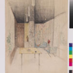 Carlo Scarpa, progetto per la veranda di Casa M al Lido di Venezia, 1937
Archivio Carlo Scarpa, Collezione MAXXI Architettura,
courtesy Fondazione MAXXI, Roma