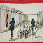 Aldo Rossi, Allestimento per Pitti Uomo, Firenze, dicembre 1984
Archivio Aldo Rossi, Collezione MAXXI Architettura,
courtesy Fondazione MAXXI, Roma
