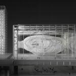 MASSIMILIANO FUKSAS
Modello del Palazzo dei Congressi di Roma, 2001,
collezione MAXXI Architettura, courtesy Fondazione MAXXI Roma