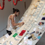 Padiglione dello spazio Comune. David Medalla, A stitch in time