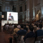 Renzo Piano presenta il progetto architettonico dell'Hospice pediatrico presso l'aula magna Santa Lucia a Bologna
