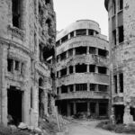 Le distruzioni belliche a Beirut in una foto di Gabriele Basilico