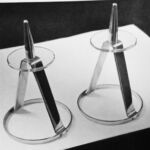 Fritz Schwerdt, Candelieri d’altare, 1933 (©Rudolf Schwarz, Kirchenbau, Heidelberg, 1960)