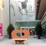 Marmomac & the City 2013, Biblioteca Civica, Bench of love con Cave Marmi AC