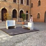 Marmomac & the City 2014, Cortile del Tribunale, Le Bla Bla di E.Larquetoux con Testi Group