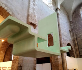 The narrative of the Flying Floor, Aristide Antonas alla Collégiale St.Pierre (©Giovanni Comoglio)