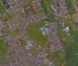 Il quadrante est tra Tor Bella Monaca e Ponte di Nona(fonte Google earth)