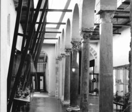 Veduta del lato meridionale del quadriportico