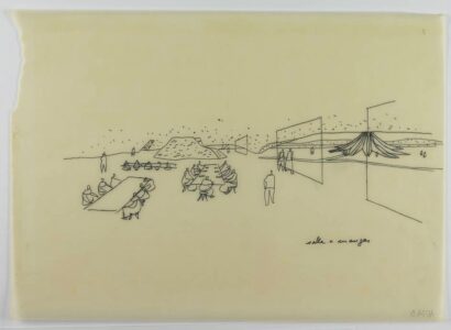 Oscar Niemeyer, progetto per il Centro religioso a Saint Baume (Francia)