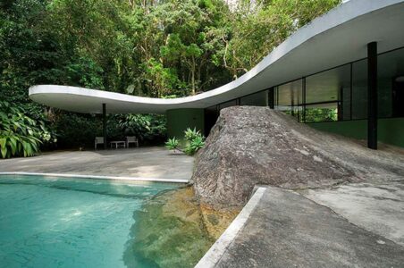 Oscar Niemeyer, Casa das Canoas (Brasile, foto di Luca Bullaro)
