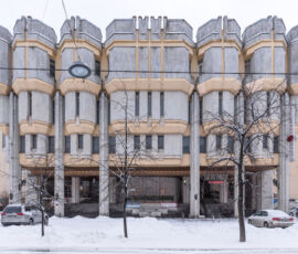 O. Gurevich e V. Zhukov, Hotel Rus, San Pietroburgo, Russia, 1980-1988 (Foto di Konstantin Antipin 2016 ©DAM_SOS Brutalismus)