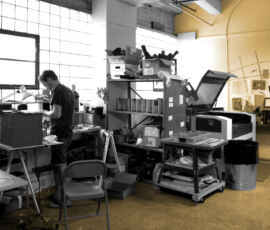 Interno della Mine Factory, Pittsburgh (USA) © Caterina Montipò