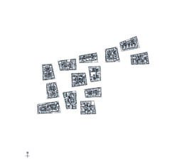 Nel disegno, lo schema del masterplan di Hunziker Area (credits by, Duplex Architekten)