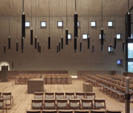 Olpe, interno chiesa, Foto Christian Richters, Berlin, ©Schilling Architekten
