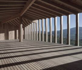 Nuova casa sociale
per l’abitato di Caltron
Cles, Tn
(Progettista:
Mirko Franzoso)
